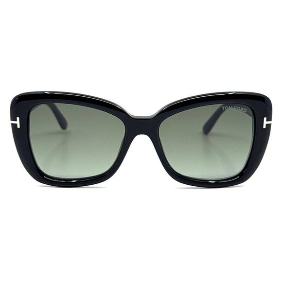 NEW!!! TOM FORD Maeve Sunglasses TF1008 01B Authentic - Picture 1 of 13